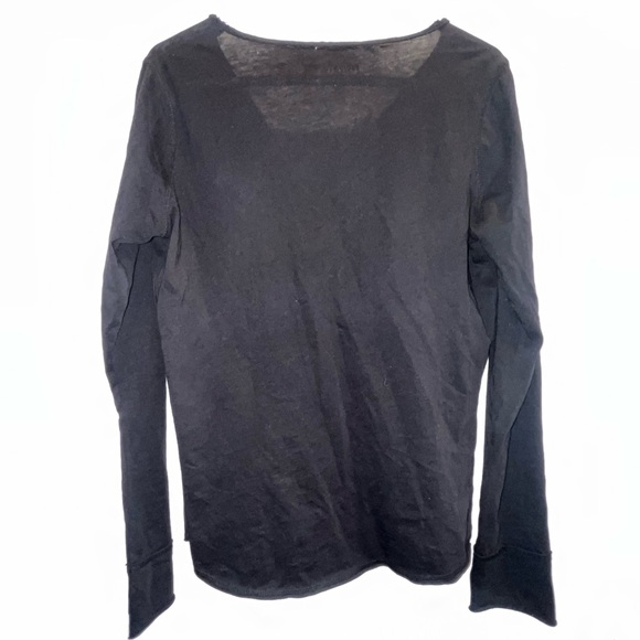Zadig & Voltaire Tunisien Skull Black long sleeve shirt - Picture 2 of 5